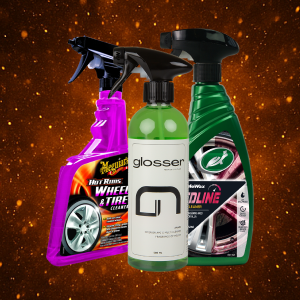 Däck-och fälgrengöring