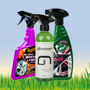 Däck-och fälgrengöring