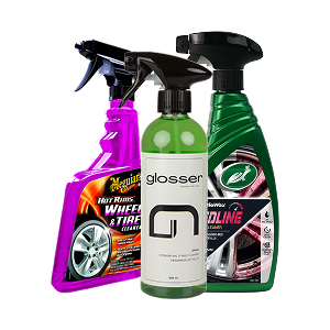 Däck-och fälgrengöring