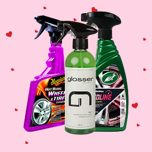 Däck-och fälgrengöring