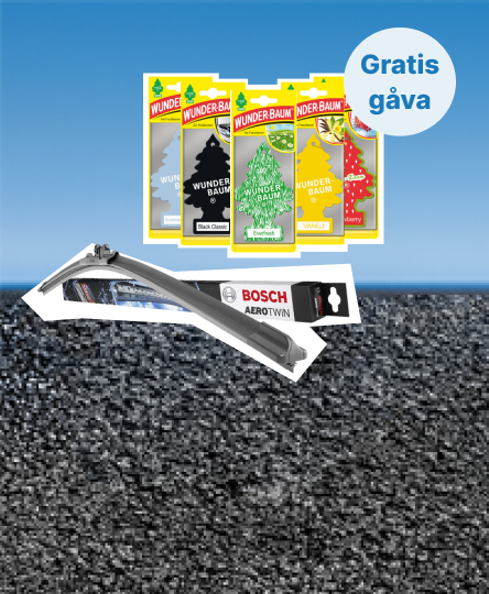 Få en doftgran när du köper torkarblad